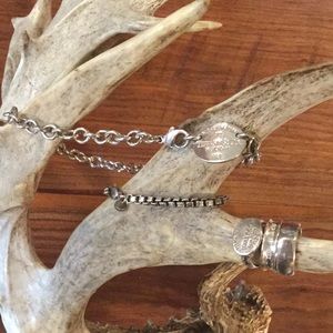 🧨Tiffany & Co. necklace, bracelets and 3 rings